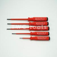 ราคา PB Swiss Tools ไขควงกันกระแสไฟฟ้า ปากแบน PB 5100 ไขควงกันไฟฟ้า แกนหุ้มฉนวนกันไฟได้ถึง AC 1000V / DC 1500V Swiss Made (25113676499)
