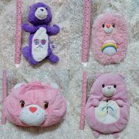 ราคา กระเป๋าดินสอ/ที่ใส่ทิชชู่แคร์แบร์ Care bears มือสอง (21893473883)