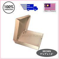 ราคา กล่องพิซซ่า ( สีน้ําตาล ) 9"X9"X1.5" กล่องอเนกประสงค์ Food Grade (50704395748)