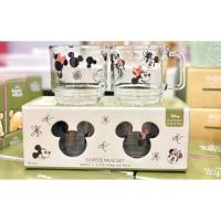 ราคา งานหิ้ว ดิสนีย์ Disney แก้วน้ำแก้วใส เซต 2 ใบ ขนาด 485ml ลาย Mickey Mouse และ Winnie the Pooh แก้วหูจับ ✨ (51803990777)