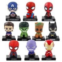 ราคา ตุ๊กตาหัวโยก วางหน้ารถ วางโทรศัพท์ ลาย avenger (1602057032)