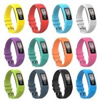 ราคา เปลี่ยนสายนาฬิกาซิลิโคนอ่อนนุ่มสําหรับสร้อยข้อมือ Garmin Vivofit 1/2 (43908232643)