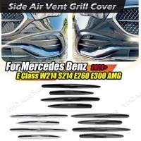 ราคา For Mercedes Benz E Class W214 S214 E260 E300 AMG Line 2024 2025 Car Front Fog Lamp Grill Grille Ca (51854659981)