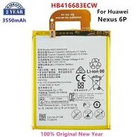 ราคา ❥ แบตเตอรี่100% Mah Hb416683ecw เดิม3550mah สำหรับ Huawei Nexus 6P Nexus6p (29676417786)