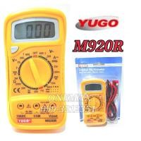 ราคา มัลติมิเตอร์ดิจิตอล YUGO M920R Digital Multimeter มิเตอร์วัดไฟ ดิจิตอลมัลติมิเตอร์ มิเตอรดิจิตอล เครื่องมือวัดไฟ (16983605285)