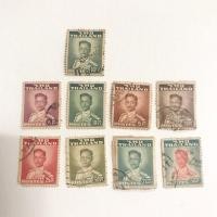 ราคา แสตมป์พระรูป ร.9 SIAM พ.ศ.2490-92 มี 8 ดวง ใช้แล้ว (3105568929)