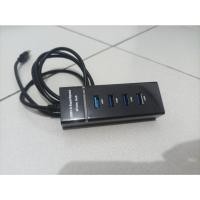 ราคา USB PORT 4 PORTS USB HUB 3.0 5GBPS มือสอง ไม่มีลบ (47252398825)