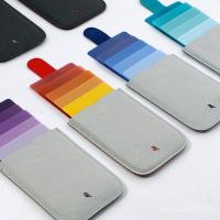 ราคา DAX Layered Card Holder Influencer Card Holder Anti-Degaussing Multi-card Slot Pull-out Coin Purse แบบพกพาชายขนาดเล็ก Bank Card Holder BVDV (54760510490)