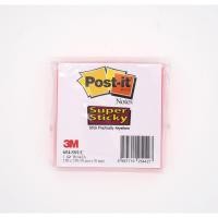 ราคา Post-it 654-SSUC Super Sticky Notes, PINK, 3x3" (54858925295)