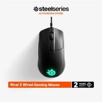 ราคา SteelSeries Rival 3 Wired Gaming Mouse เม้าส์เกมมิ่ง 6 ปุ่ม 8,500 CPI (24678950622)