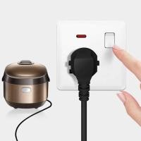ราคา LY Vollia Outlet Socket For Wall 1 2 3 4 Gang 1 2 3 Way Wall Switch For Light 220V Electrical Switc (29320643999)