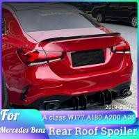 ราคา For Mercedes Benz W177 V177 A Class Rear Trunk Spoiler Wings Exterior Tuning A160 A180 A200 A220 (58052975879)