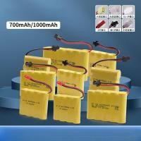 ราคา แบตเตอรี่ NiMH ความจุสูง 3.6V/4.8V/6V/7.2V/8.4V/9.6V แบตเตอรี่ของเล่นรถบังคับที่สามารถชาร์จได้ (41113592684)