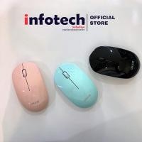 ราคา OKER M681 2.4GHz Wireless Mouse เมาส์ไร้สาย ไร้เสียง (12970032255)