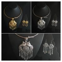 ราคา สร้อยคอลายไทย เครื่องประดับชุดไทย ใส่ได้ทั้งผู้ใหญ่ และเด็ก(สินค้ามีพร้อมส่ง) (19413958968)