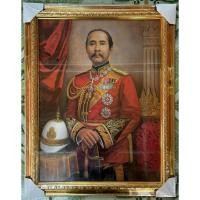 ราคา กรอบรูปสีทองพร้อมภาพมงคลรัชกาลที่5 ขนาด15×20นิ้ว (27588985583)