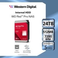 ราคา Western Digital INT 24 TB RED Pro NAS Internal Hard Drive ฮาร์ดดิสก์ HDD 3.5"(ฮาร์ดดิสก์PC NAS) WD RED PLUS 7200 RPM (44030621112)