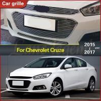 ราคา High Quality 304 Stainless Car Front Grille Racing Grills Grill Cover Trim for Chevrolet Cruze 2015 (56254945952)