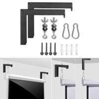 ราคา Doublebuy Universal Projectors Screen Wall Mount Bracket สําหรับบ้านและสํานักงาน (40580491560)