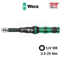 ราคา Wera ประแจปอนด์ 1/4" 2.5-25Nm Click-Torque A5 Torque Wrench (05075604001) (23227292680)