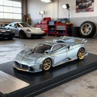 ราคา Model Collect MC 1: 64 Pagani Imola Imola Silver Blue Orange Line โมเดลรถโลหะผสม (43630105280)