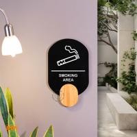ราคา INFI HOUSE Signage Smoking Area - กระดานป้ายพื้นที่สูบบุหรี่ - กลางแจ้ง - ไม้ + อะคริลิค (53153887246)