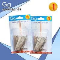 ราคา GG001 Gg accessories ตะปู+เข็มขัดรัดสายไฟ #2 อย่างละ 25+25 ชิ้น บรรจุ 50 ชิ้น/กล่อง| MuayShopOnline (11427613751)