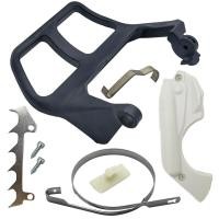 ราคา ด้านหน้าเบรคฝาครอบกันชน Spike Kit สําหรับ MS210 MS230 MS250 021 023 025 MS 250 230 210 Chainsaw แก๊สเลื่อย (41512713211)
