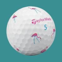 ราคา [1Ball] [Nobox] ลูกกอล์ฟ Taylormade Tp5X Flamingo กอล์ฟ ลูกกอล์ฟ ลูกพัต Taylormade Golf Ball (55507183655)