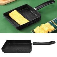 ราคา RASTKY Tamagoyaki Pan Nonstick กระทะทอดไข่สําหรับห้องครัว HighStrength อลูมิเนียมเครปเครื่องครัว (ขนาดเล็ก) (47609598437)