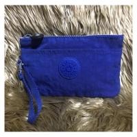 ราคา กระเป๋าผ้าทรงคล้องมือ สีน้ำเงิน งานแบรนด์ kipling’s ของแท้ # มือ2 (7524343993)