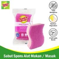 ราคา ฟองน้ํา 3M Scotch-Brite สําหรับช้อนส้อม 1 ชิ้น 3X4 นิ้วฟองน้ําล้างจาน 3M-Id-37 (51656669094)