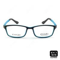 ราคา กรอบแว่นตาเกาหลี CU2 Fit Flex TR-90 18041 Black-Blue (82927581)