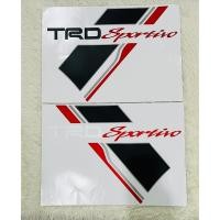 ราคา สติ๊กเกอร์ ติดข้างท้ายกระบะ ตัว TRD Sportivo รถVIGO CHAMP ปี 2014 (1ชุด 2 แผ่น) (25852567399)
