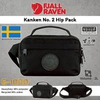 ราคา กระเป๋าคาดเอว คาดอก Fjallraven kanken No.2 Hip Pack Black Edition ของแท้ แบรนด์สวีเดน (42667294250)