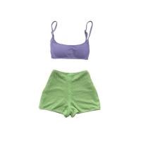 ราคา Bewish_anana “Basic bra+Shorts pant” สี hotpink (18113547406)