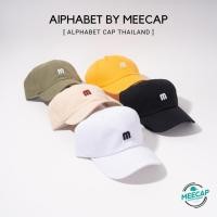 ราคา หมวกแก๊ปปักตัว M หมวกแฟชั่น [Alphabet] รหัส M2 (25967568919)