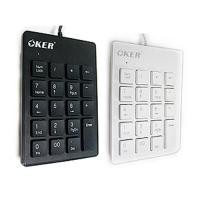 ราคา OKER SK-975 คีย์บอร์ด แป้นตัวเลข Numberic Mini Keypad (2781398020)
