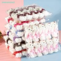 ราคา loveoionia1 10PCS คู่รุ่นหมีดอกไม้ช่อดอกไม้ตุ๊กตาการ์ตูนงานแต่งงานตกแต่งของขวัญ IA (47602994086)