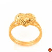 ราคา LSW แหวนทองคำแท้ 1 สลึง (3.79 กรัม) ลายหัวใจก้านคู่ RC-109 (20785314849)