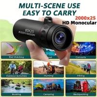 ราคา HD Monocular 2000x25/24 - กล้องโทรทรรศน์กลางคืนแบบพ็อกเก็ตสําหรับการล่าสัตว์ดูนกและตั้งแคมป์กลางแจ้ง (25671008321)