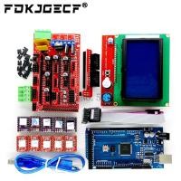ราคา Mega 2560 R3 CH340+1pcs RAMPS 1.4 Controller+5pcs A4988 / DRV8825 Stepper Driver Module + 1pcs 12864 controller สําหรับ 3D ชุดเครื่องพิมพ์ (41480633701)