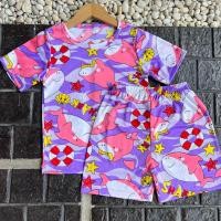 ราคา ชุดเด็ก ทุงทุง แขนสั้น+ขาสั้น ผ้าไมโครนิ่มใส่สบาย โพลีเอสเตอร์ ฉลามท้องทะเล (ส+ส)แขนสั้น+ขาสั้น (29341442503)