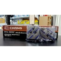 ราคา CHANG ปลั๊กกราวด์เดี่ยว PCH-903C-BK Metallic เต้ารับกราวด์เดี่ยว สีดำ ช้าง Y-Series (23119175448)