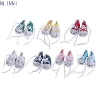 ราคา NLINNI รองเท้าตุ๊กตา, Kawaii ตุ๊กตาน่ารักรองเท้าผ้าใบ,รองเท้าสําหรับตุ๊กตาอุปกรณ์เสริม Mini สีสัน 7 ซม.รองเท้าตุ๊กตา BJD Blythe ตุ๊กตาของเล่น (46960421675)