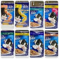 ราคา Felix เฟลิกซ์ อาหารแมวแบบเปียก 70g (12ซอง) Exp.2023 (9818930744)