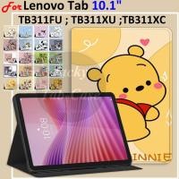 ราคา สําหรับ Lenovo Tab 10.1 "2025 แฟชั่นการ์ตูนรูปแบบ Flip Stand Cover TB311FU TB311XU TB311XC กรณี (52459674364)