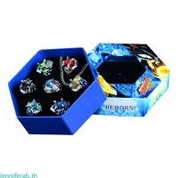 ราคา 7Pcs/Set Fashion Jewelry Rings Katekyo Hitman Reborn Vongola Anime Alloy Rings (41700140765)