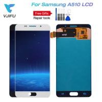 ราคา A510 LCD For Samsung Galaxy A5 A510 A510F A510M A510Y A510FU LCD Display Digitizer Touch Screen Fo (26257703077)