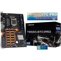 ราคา ALL NEW Mainboard Biostar TB560-BTC PRO MINING Motherboard 12GPU Intel B560 Gen 10,11 # ใหม่กว่า TB 360 BTC PRO 2.0 (17365558058)
